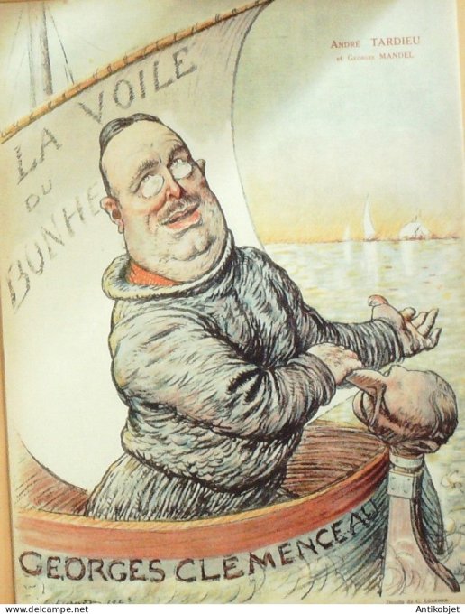 Le Rire 1924-01-19 # 259 Journal humoristique Ed.Originale Leon Daudet