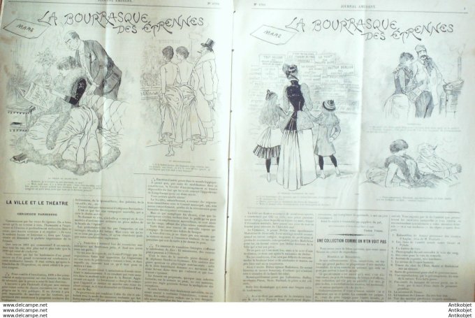 Le Monde illustré 1897 n°2102 Bry (94) Aldershot Salers (15) St-Etienne (42) Tarbes (65) Mali Mossi 