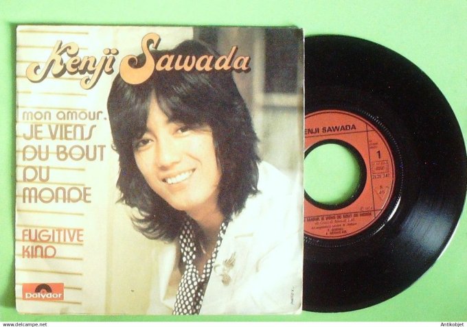 Sawada Kenji 45T SP Je viens du bout du monde 1974