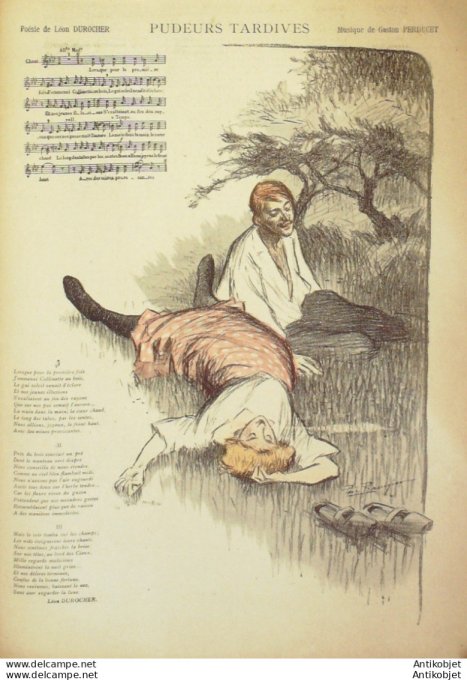 Gil Blas 1899 n°38 Gustave COQUIOT Gaston PERDUCET Léon DUROCHER René PREJELAN