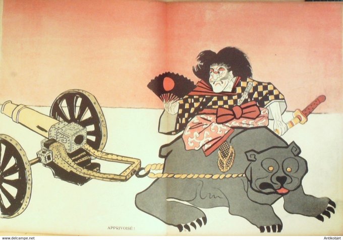 L'Assiette au beurre 1904 # 151 Japonaise Adamramkaro