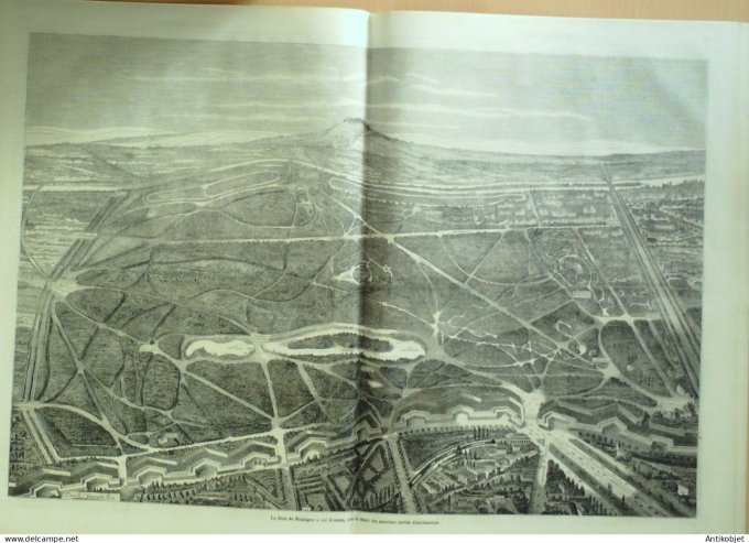 Le Monde illustré 1860 n°164 Italie Turin Syracuse Palerme Quartier Latin