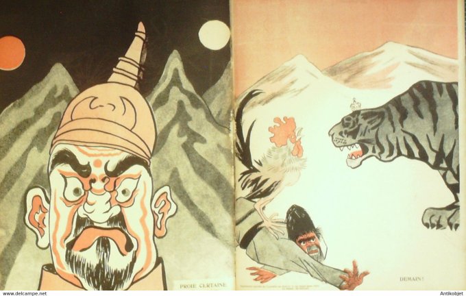 L'Assiette au beurre 1904 # 151 Japonaise Adamramkaro