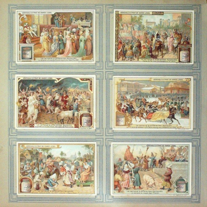 Le Carnaval A Différentes Epoques  1907