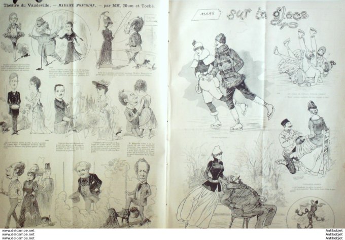 Le Monde illustré 1886 n°1524 Portugal Lisbonne duchesse de Bragance