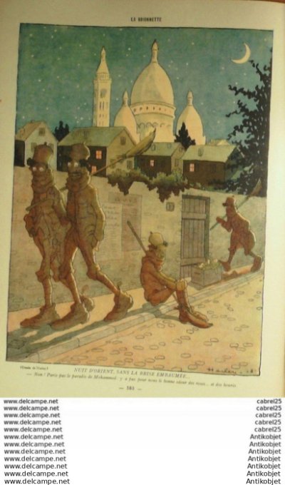 La Baionnette 1918 # 167 (Paris De Guerre) Harley Bofa Hautot Benda Fournier