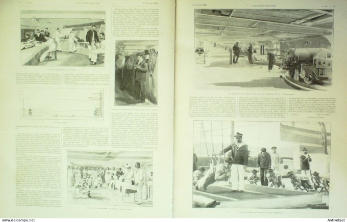 L'illustration 1902 n°3072  Chine Pékin Palais Impérial Prince Tching Tunisie Ramadan