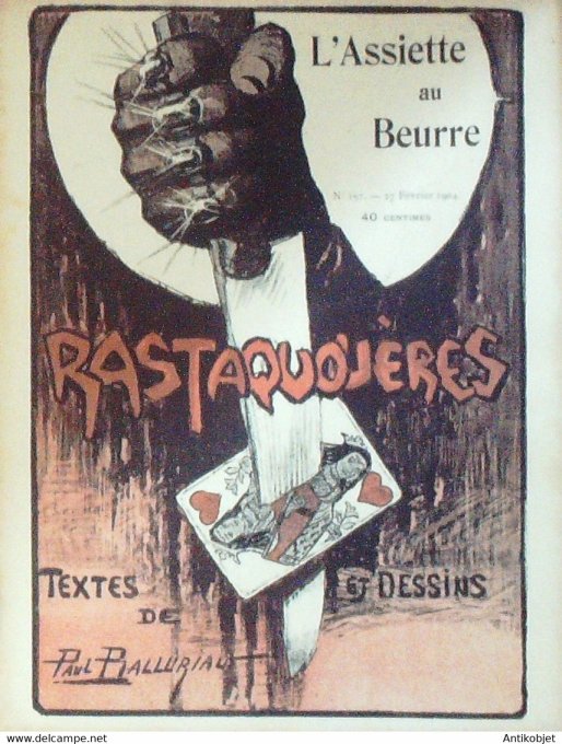 L'Assiette au beurre 1904 n°152 Rastaquouères Balluriau Paul