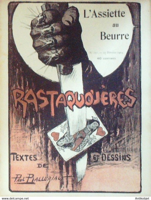 L'Assiette au beurre 1904 # 152 Rastaquouères Balluriau Paul