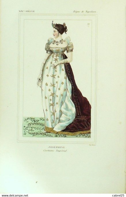Beauharnais Joséphine Toilette Impériale 19ème 1852