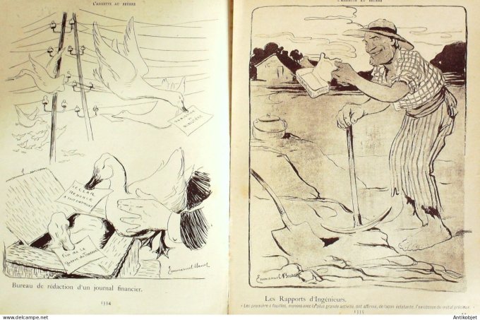 L'Assiette au beurre 1902 #  80 La bourse Bercet Emmanuel