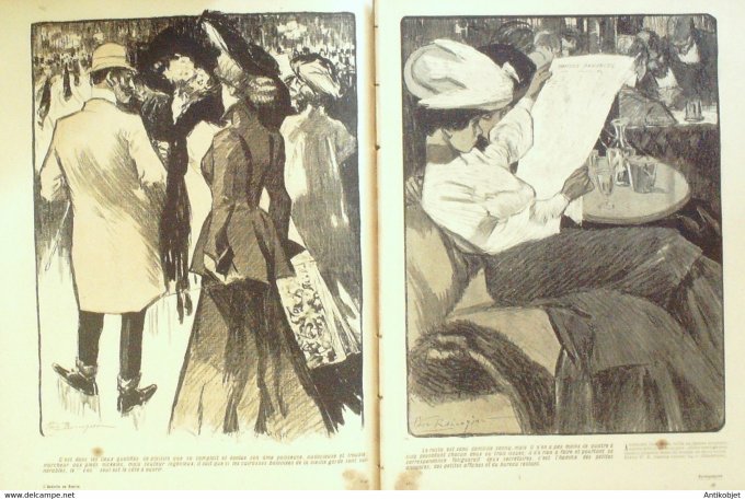 L'Assiette au beurre 1904 # 152 Rastaquouères Balluriau Paul