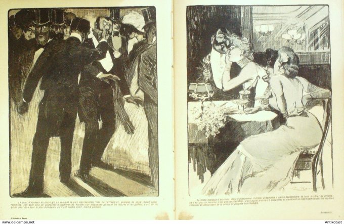 L'Assiette au beurre 1904 # 152 Rastaquouères Balluriau Paul
