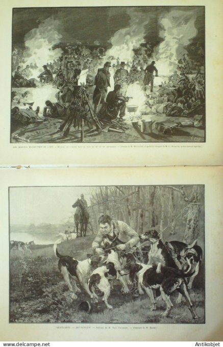 Le Monde illustré 1895 n°2008 Madagascar Toumazou Suberbieville Bataille Parnot