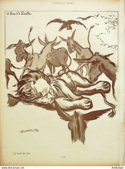 L'Assiette au beurre 1902 #  83 La Toussaint Widhopff