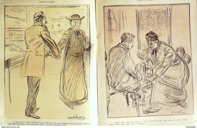 L'Assiette au beurre 1902 #  83 La Toussaint Widhopff
