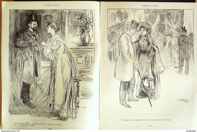 L'Assiette au beurre 1902 #  83 La Toussaint Widhopff