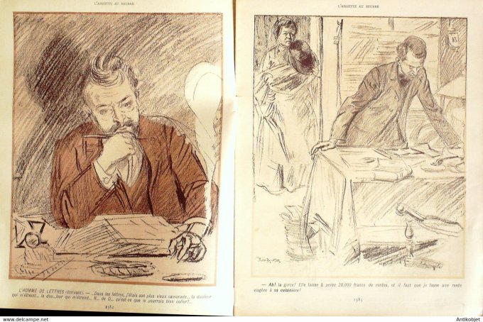 L'Assiette au beurre 1902 #  83 La Toussaint Widhopff