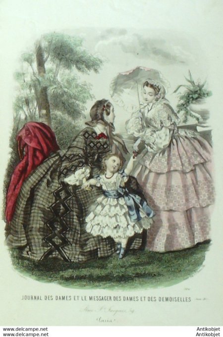 Messager des Dames et Demoiselles 1857 # 6