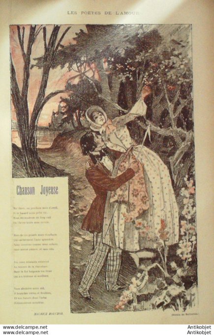 Gil Blas 1895 n°04 Georges AURIOL Maurice BOUCHOR Camille Ste CROIX HODEBERT