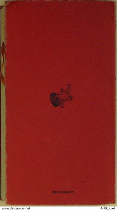 Guide rouge MICHELIN 1977 70ème édition France