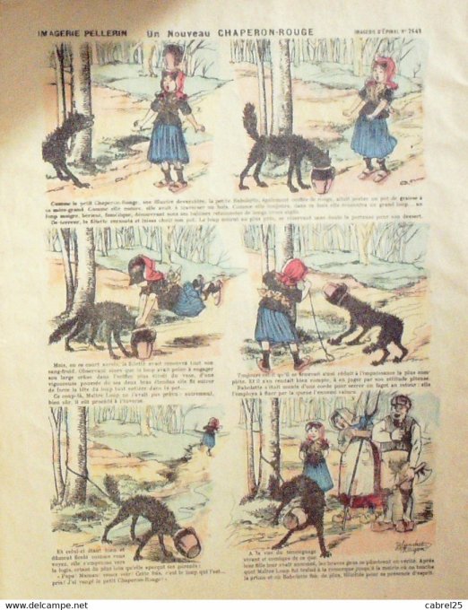 Un Nouveau Chaperon Rouge (Pellerin d'epinal) Blanchet Magon