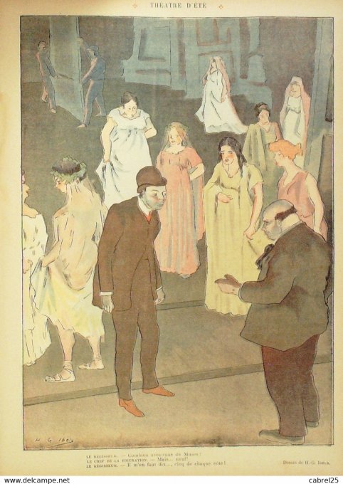 Le Rire 1908 n°289 Préjelan Guillaume Markous Ibels Fau Villemot Tiret Bognet