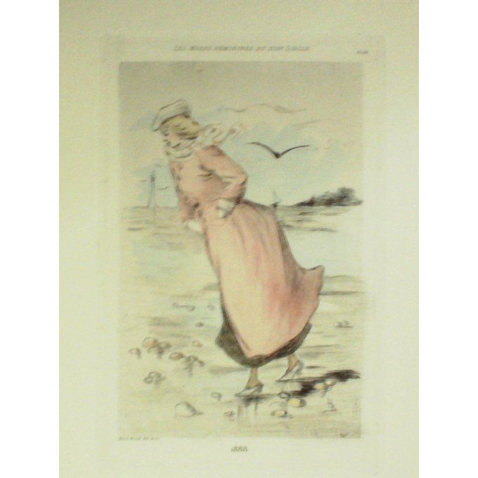 Mode Féminine époque 1888 (H.Boutet)