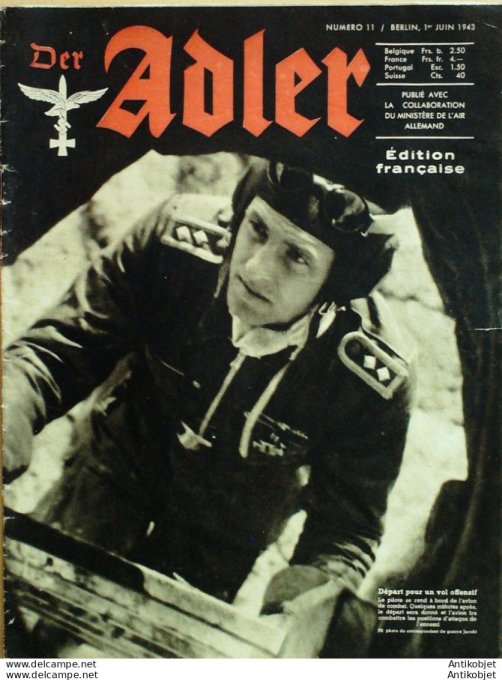 Revue Der Adler Ww2 1943 # 11