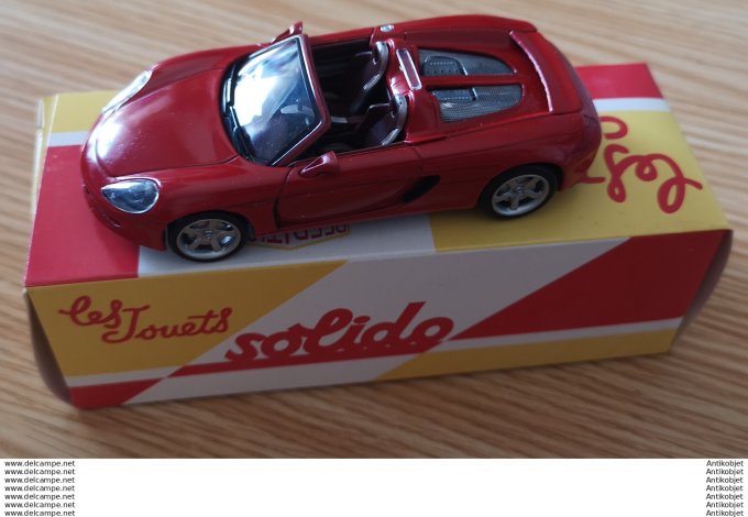 Porsche Carrera GT Cabriolet 2001 Solido Hachette 1:43