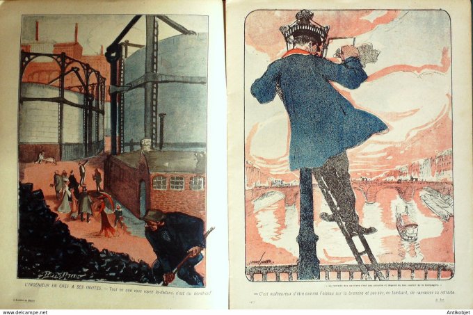 L'Assiette au beurre 1902 #  87 Lees Monopoles 1 Le Gaz Grandjouan