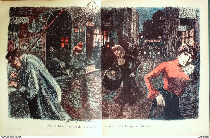 L'Assiette au beurre 1902 #  87 Lees Monopoles 1 Le Gaz Grandjouan