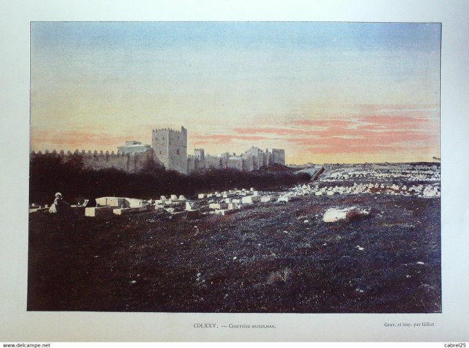 Tunisie Cimetière musulman