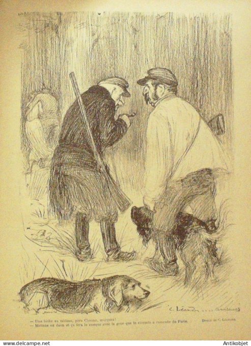 Le Rire 1901-10-19 # 363 Journal humoristique Ed.Originale Pays su Scalp