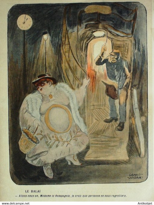 L'Assiette au beurre 1907 # 362 L'Omnibus à 2 sous Grandjouan