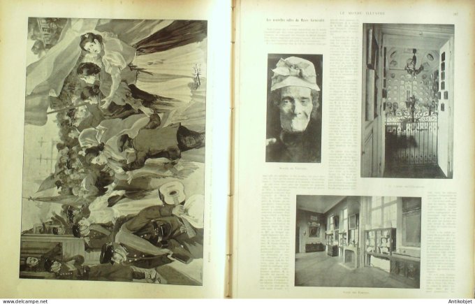 Le Monde illustré 1898 n°2145 Philippines Manille Cuba La Havane Burkina Faso Pama Koupella