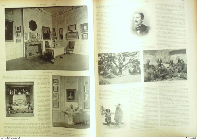 Le Monde illustré 1898 n°2145 Philippines Manille Cuba La Havane Burkina Faso Pama Koupella