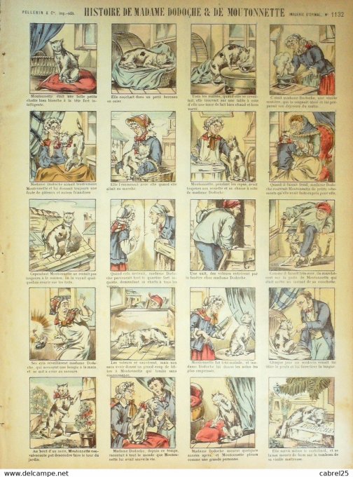 Histoire  de Mme Dodoche &  de Moutonnette (Pellerin d'epinal)