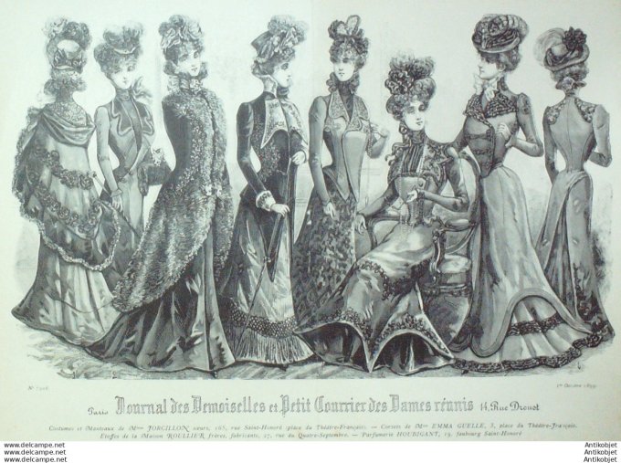 Journal des Demoiselles & Dames réunis 1899 # 5206