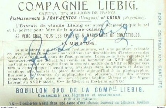 Chromo Liebig Sang  935 Passe-Temps feminins IV (1908)