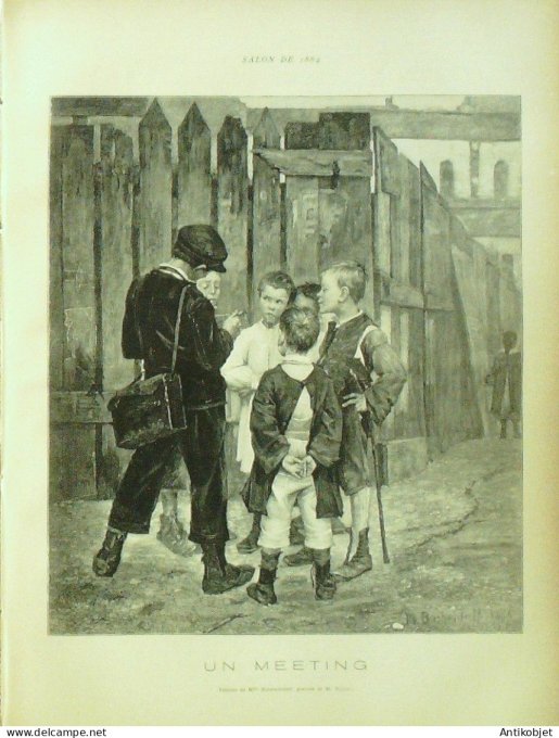 Le Monde illustré 1884 n°1418 Frédéric Mistral Vienne Incendie du Stadt Theater Athènes