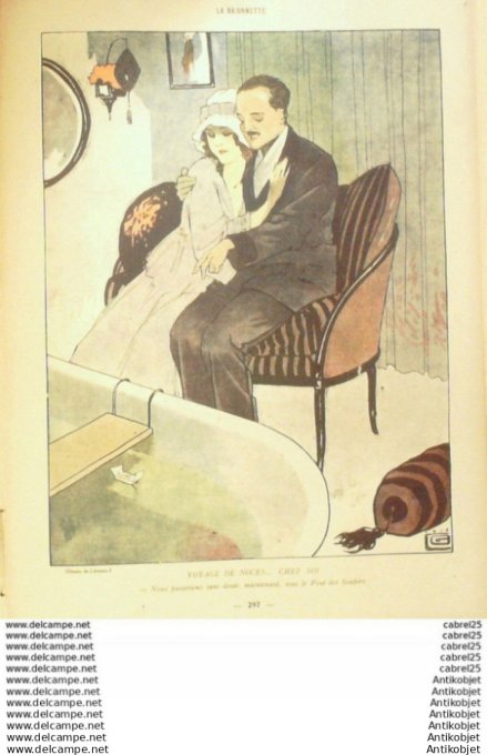 La Baionnette 1918 # 149 (Mariages De Guerre) Hass Leonnec Manfredini Le Rallic Branly