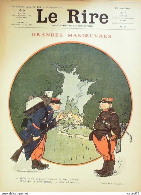 Le Rire 1911 n°450  Villemot Métivet Pasquino Punch