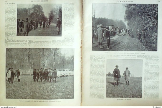 Le Monde illustré 1902 n°2381 Dampierre (78)Sandricourt (60) Allemagne Charlottenbourg Le Caire St-P