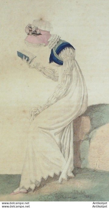 Costume Parisien 1811 # 1171 Fichu de soie