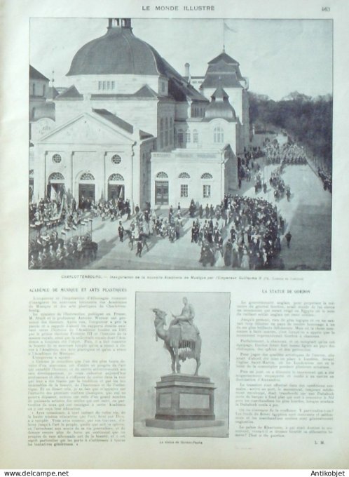 Le Monde illustré 1902 n°2381 Dampierre (78)Sandricourt (60) Allemagne Charlottenbourg Le Caire St-P