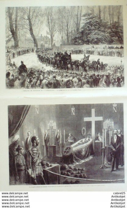 Le Monde illustré 1873 n°824 Angleterre Chislehurs Cambden Napoleon III Chambord (41)