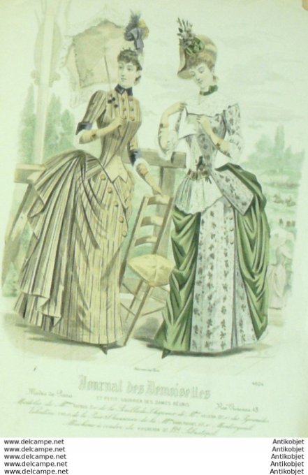 Journal de Demoiselles 1887 # 4624 (Maison Raybois)