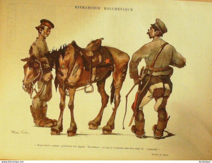 Le Rire 1922-11-25 # 199 Journal humoristique Ed.Originale Turs a Constantinople