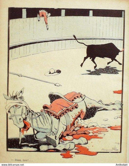 L'Assiette au beurre 1902 n° 88 Bêtes et Gens Rabier Benjamin